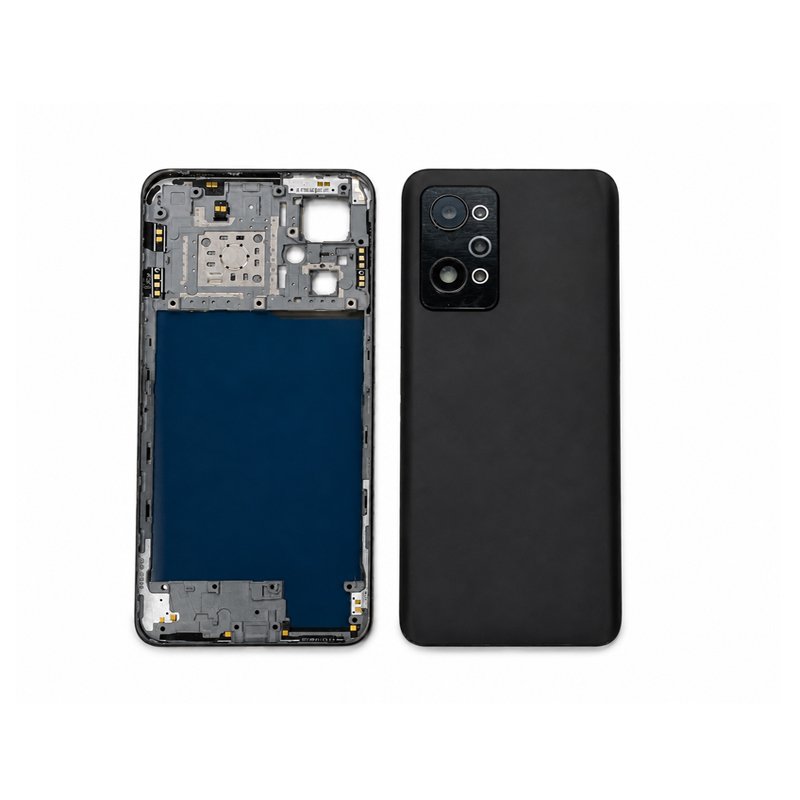 Back Panel Housing Body with Camera Lens For Realme GT Neo 2 Black